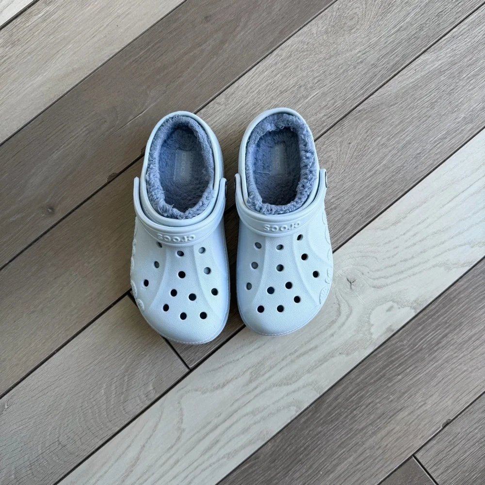 CROCS Kids Baya Lined Clogs